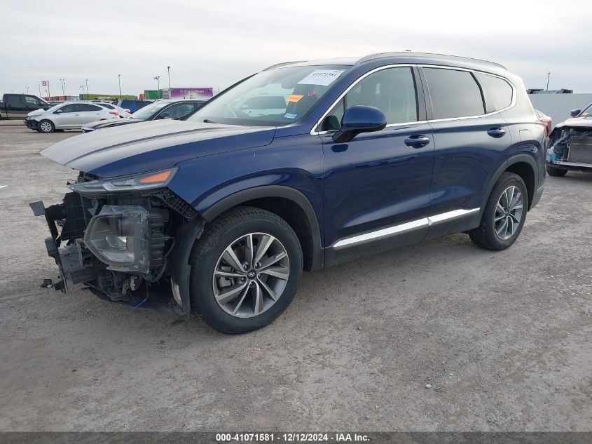 VIN 5NMS33AD1KH042523 2019 HYUNDAI SANTA FE no.2