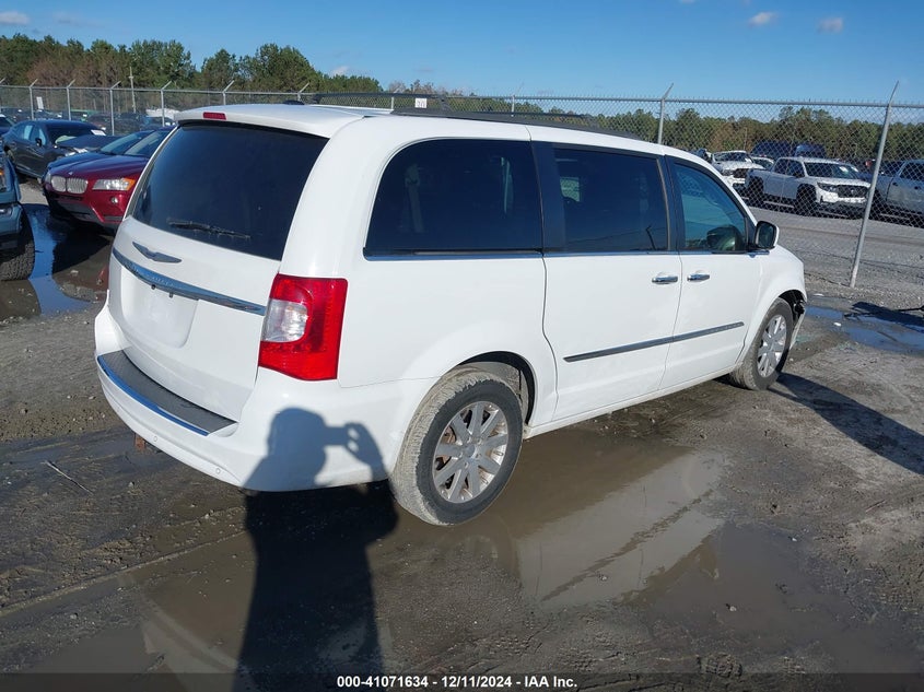 Vin: 2c4rc1bg6gr129715, lot: 41561634, chrysler town & country touring 20164