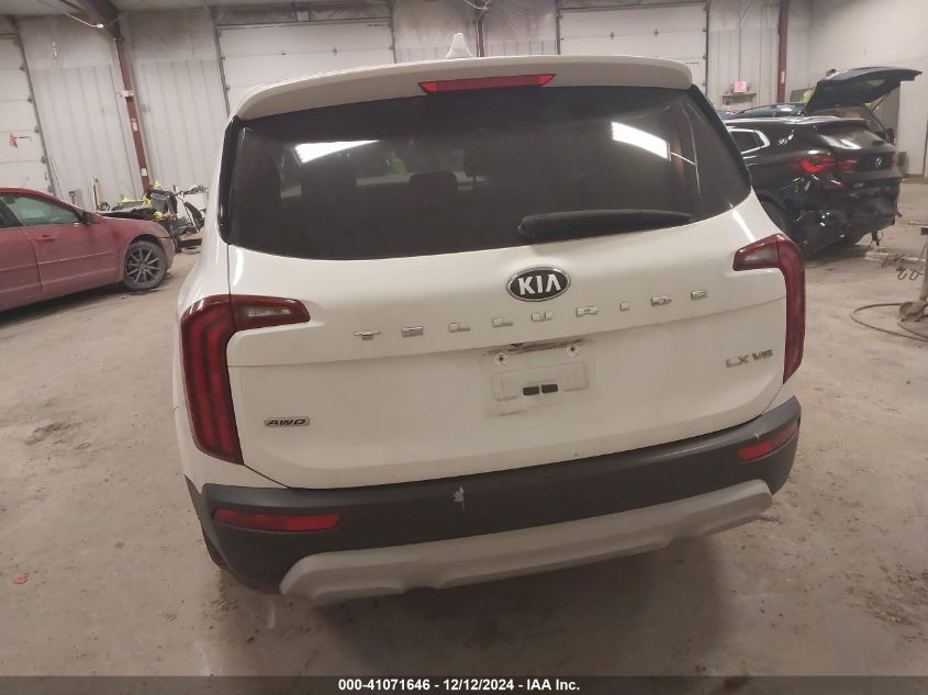 2020 Kia Telluride Lx VIN: 5XYP2DHC4LG002668 Lot: 41071646