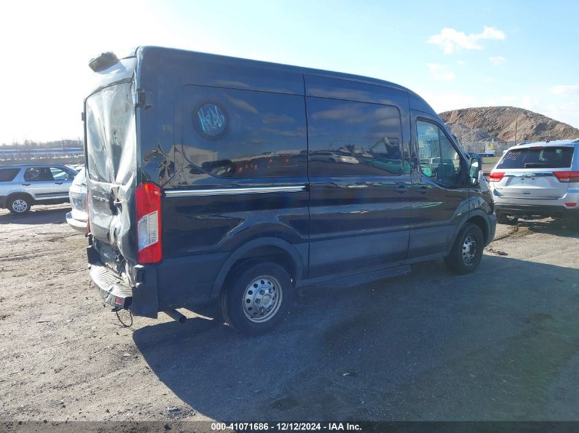 VIN 1FTBR2C83MKA10480 2021 FORD TRANSIT-250 CARGO VAN no.4