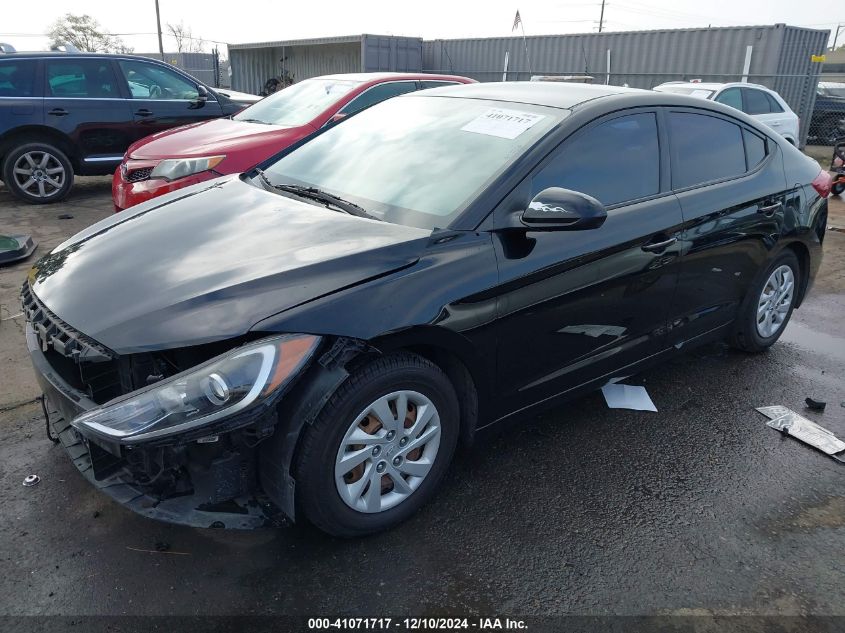 VIN 5NPD74LFXJH341107 2018 HYUNDAI ELANTRA no.2