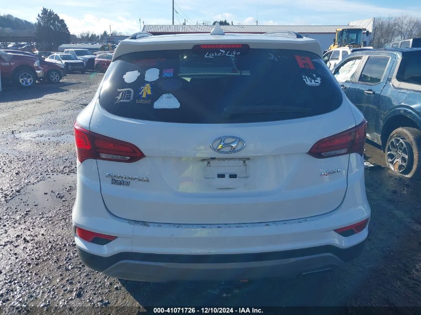 2017 HYUNDAI SANTA FE SPORT 2.4L - 5XYZU3LB0HG398861