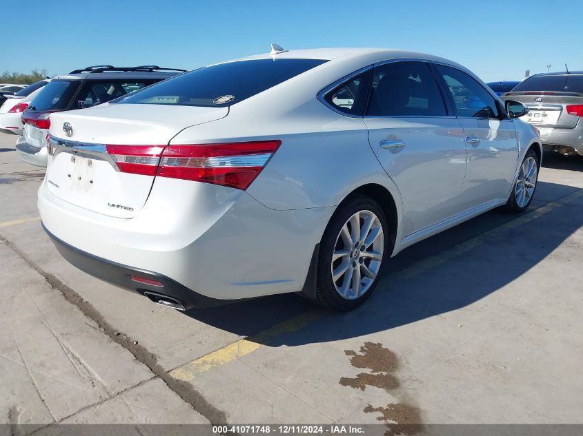 VIN 4T1BK1EB7DU008304 2013 TOYOTA AVALON no.4