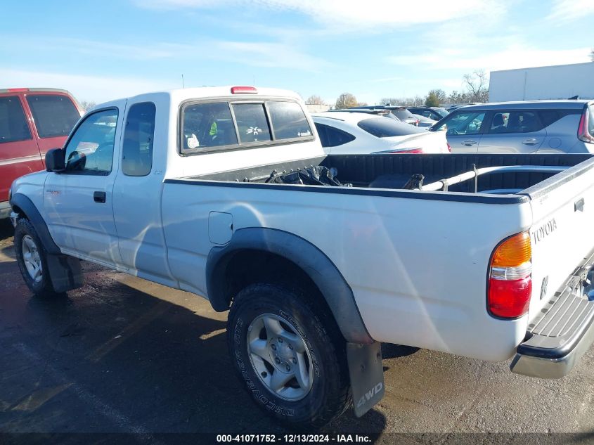 2001 Toyota Tacoma Xtracab VIN: 5TEWN72N51Z840550 Lot: 41071752