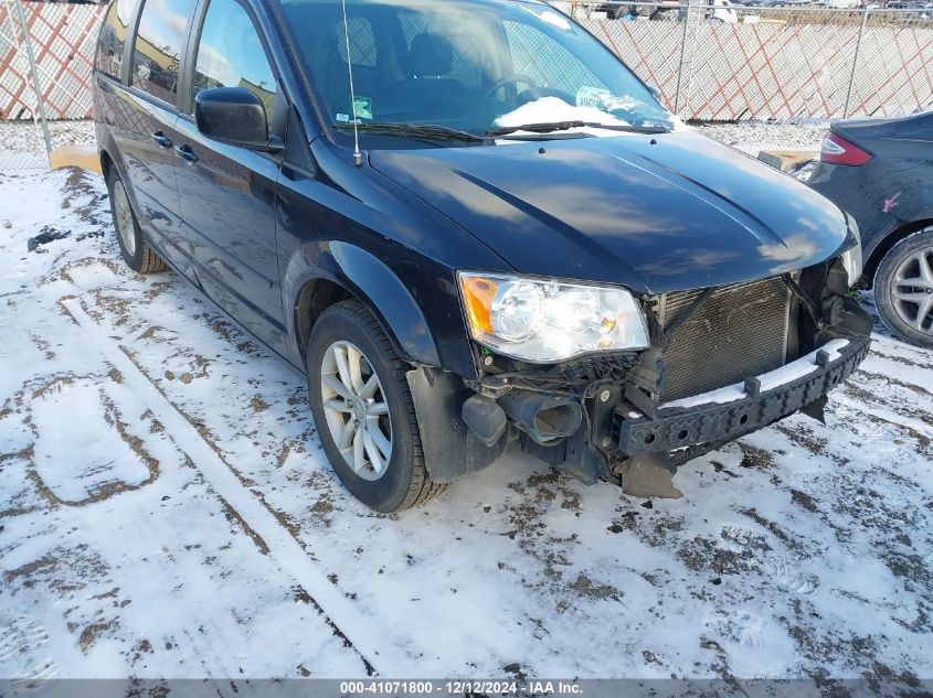 VIN 2C4RDGCG7GR262191 2016 Dodge Grand Caravan, Sxt no.1