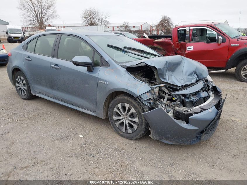 VIN JTDEAMDEXMJ022054 2021 Toyota Corolla, Hybrid Le no.1