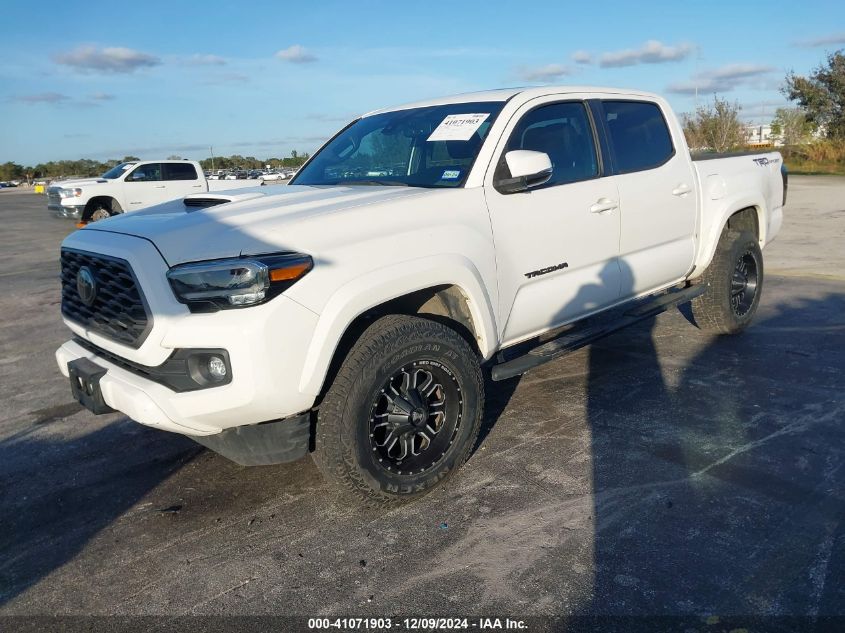 VIN 3TMAZ5CN9MM154868 2021 Toyota Tacoma, Trd Sport no.2