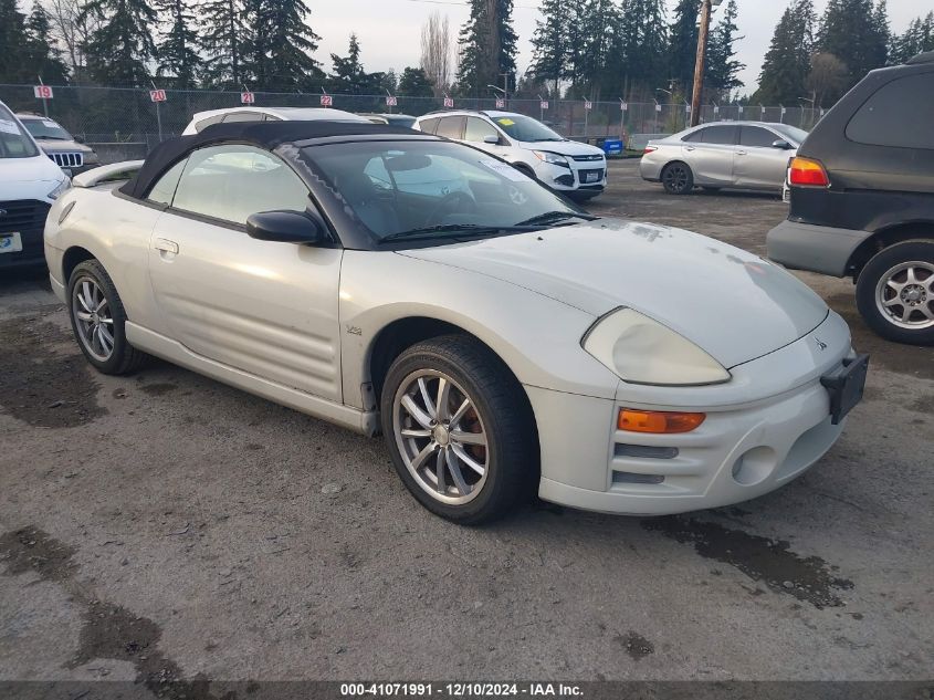 4A3AE75H33E012810 MITSUBISHI ECLIPSE SPYDER Photo 1