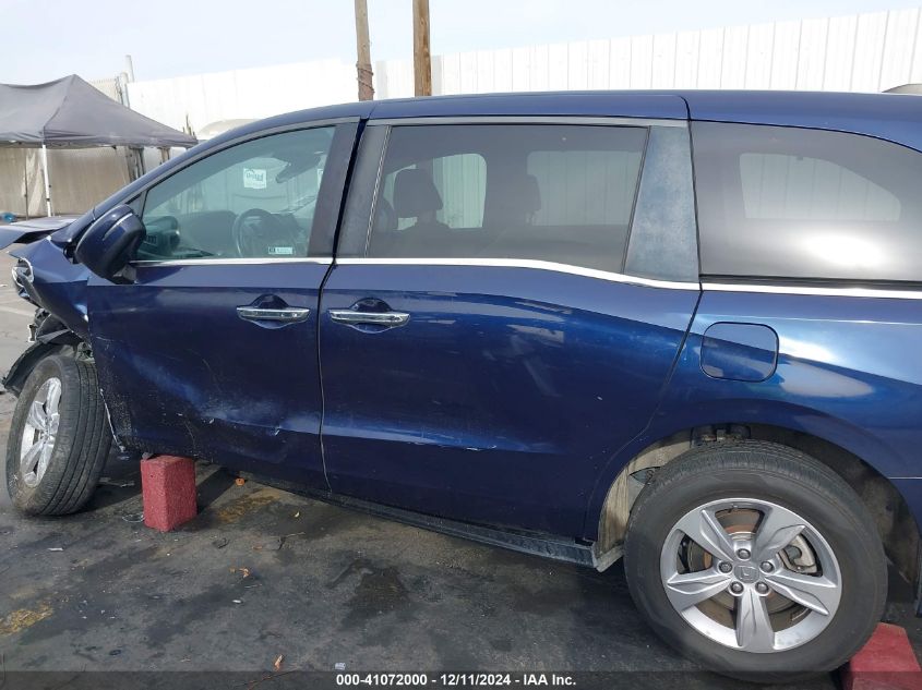 VIN 5FNRL6H77KB127822 2019 Honda Odyssey, Ex-L no.15