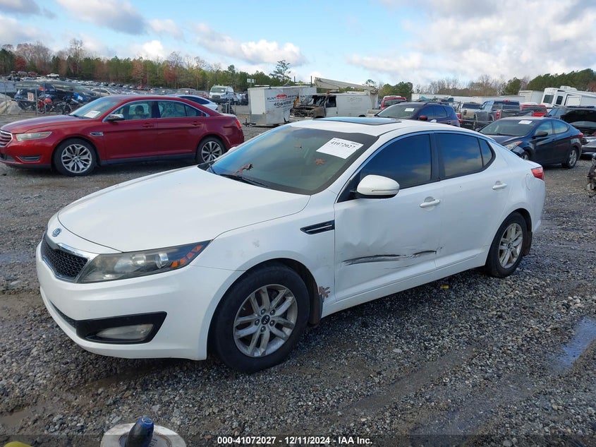 2011 KIA OPTIMA VIN: KNAGM4A7XB5137147