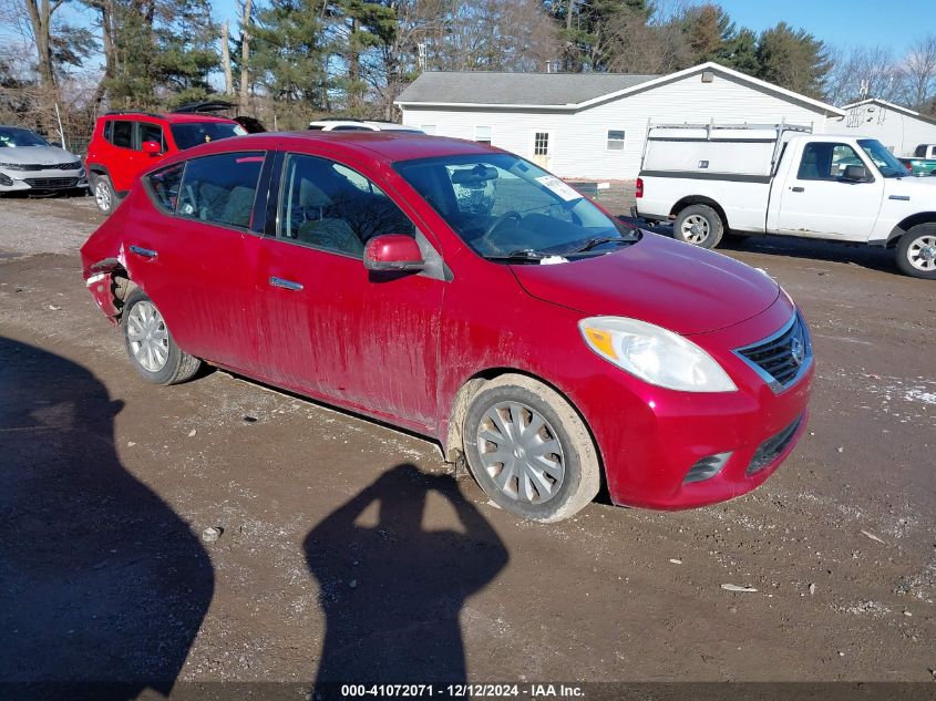 VIN 3N1CN7AP5EL800406 2014 Nissan Versa, 1.6 SV no.1