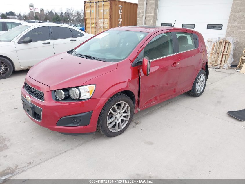 VIN 1G1JC6SB8G4178585 2016 CHEVROLET SONIC no.2