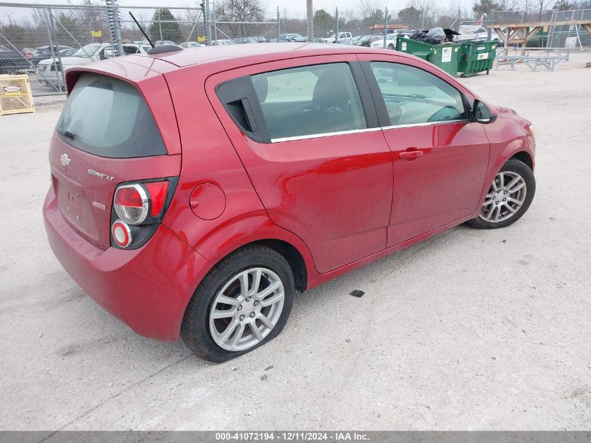 VIN 1G1JC6SB8G4178585 2016 CHEVROLET SONIC no.4