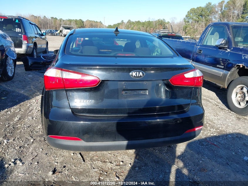 2016 KIA FORTE LX - KNAFK4A63G5602707