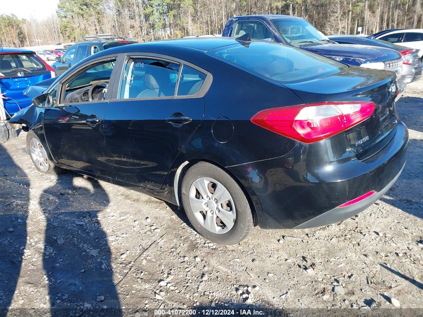 2016 KIA FORTE LX - KNAFK4A63G5602707
