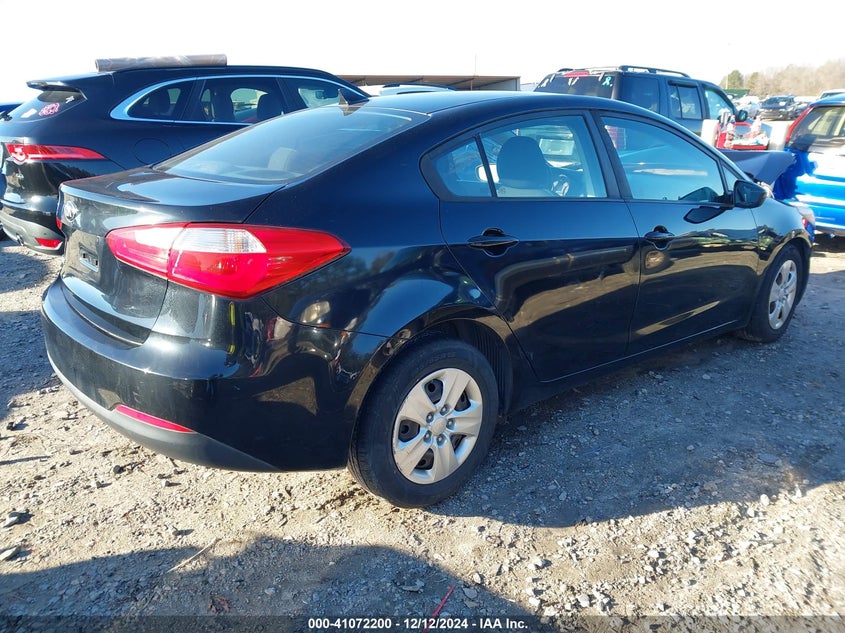 2016 KIA FORTE LX - KNAFK4A63G5602707