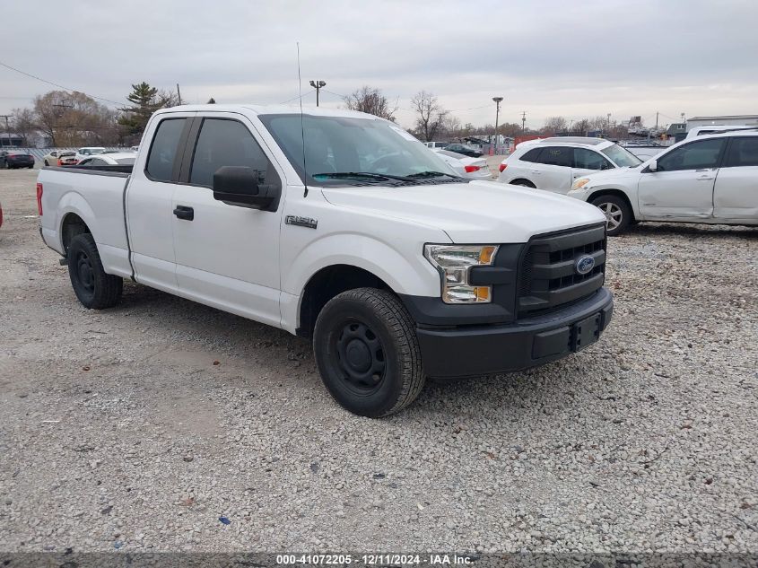 VIN 1FTEX1C84HFC18637 2017 FORD F-150 no.1