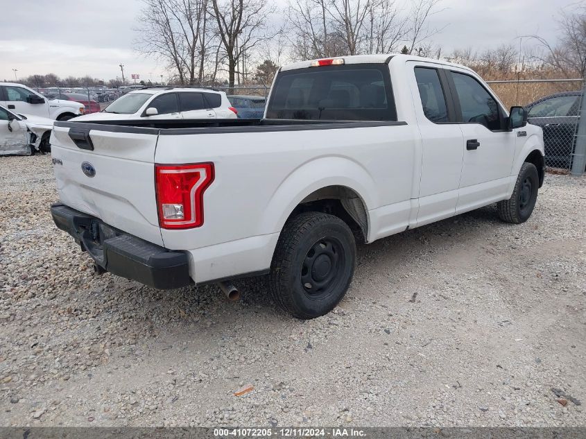 VIN 1FTEX1C84HFC18637 2017 FORD F-150 no.4