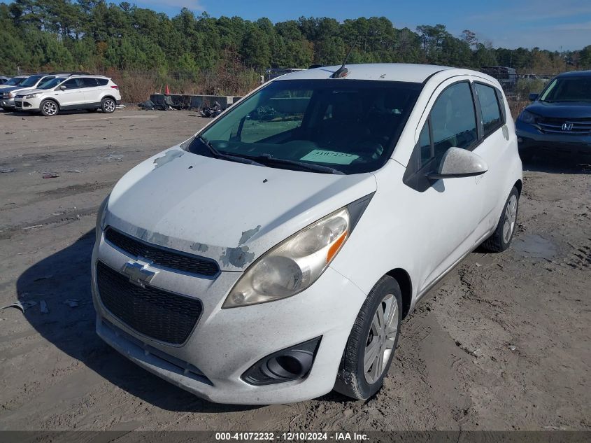 VIN KL8CD6S91EC536227 2014 Chevrolet Spark, 1Lt Auto no.2