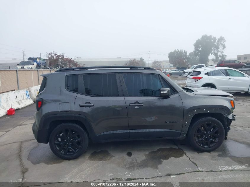 VIN ZACCJABB0HPG29309 2017 Jeep Renegade, Altitude Fwd no.14