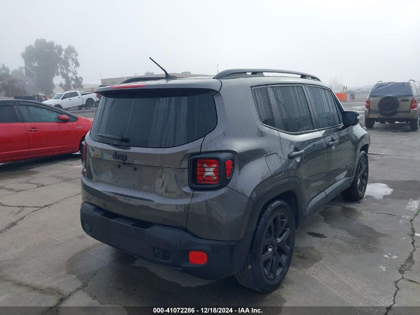 VIN ZACCJABB0HPG29309 2017 Jeep Renegade, Altitude Fwd no.4