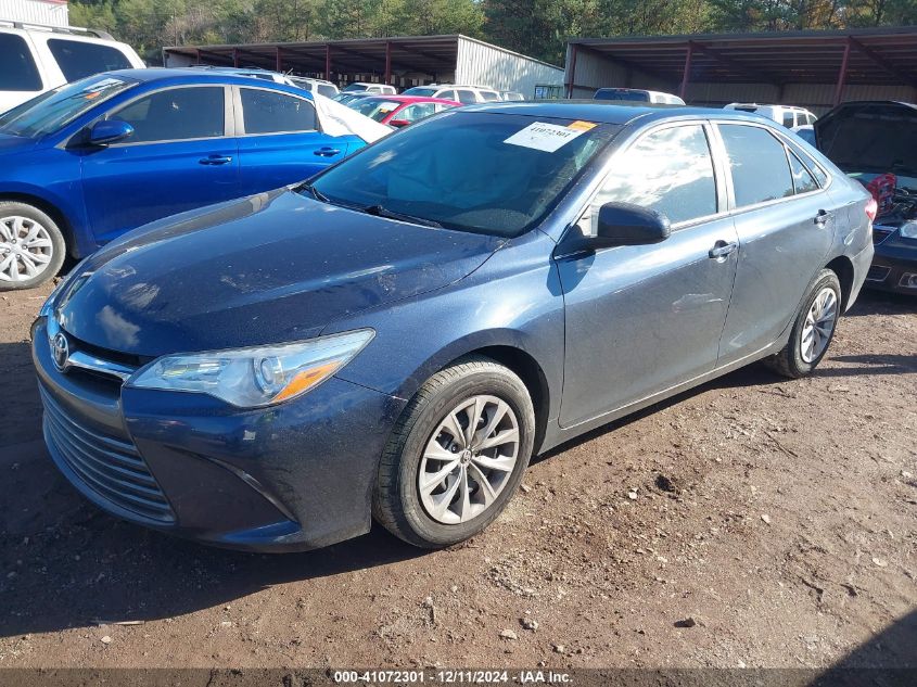 VIN 4T1BF1FK8HU734052 2017 Toyota Camry, LE no.2