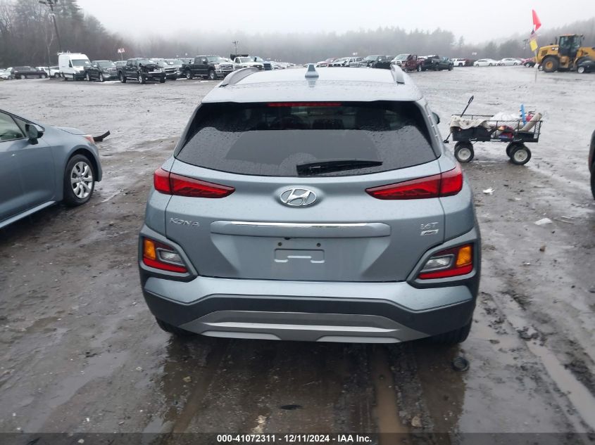 2020 Hyundai Kona Limited VIN: KM8K3CA54LU572628 Lot: 41072311