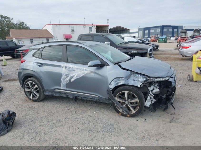 2021 Hyundai Kona Ultimate VIN: KM8K53A55MU644478 Lot: 41072343