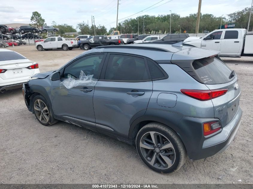 2021 Hyundai Kona Ultimate VIN: KM8K53A55MU644478 Lot: 41072343