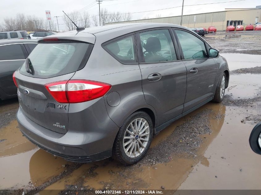 VIN 1FADP5AU0EL501168 2014 FORD C-MAX HYBRID no.4