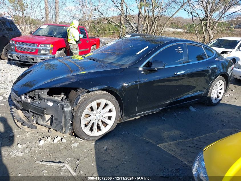 2017 Tesla Model S 60/75 VIN: 5YJSA1E17HF201260 Lot: 41072356