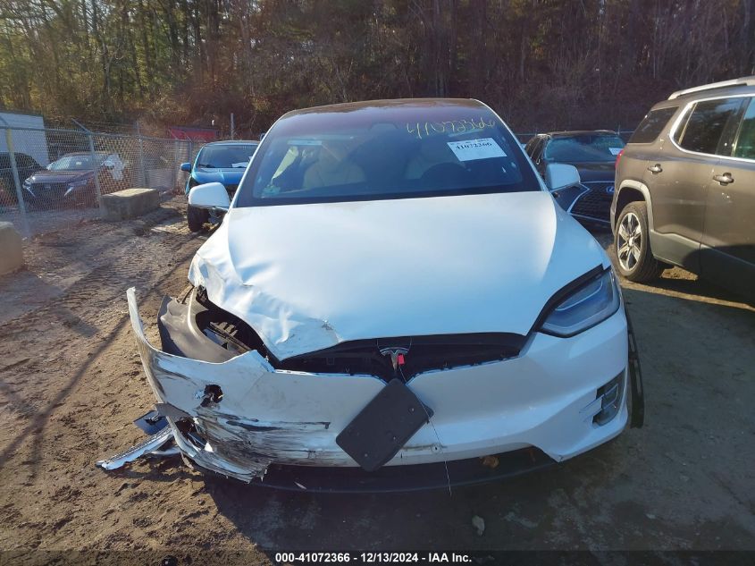 2020 Tesla Model X Long Range Dual Motor All-Wheel Drive/Long Range Plus Dual Motor All-Wheel Drive VIN: 5YJXCDE26LF220448 Lot: 41072366