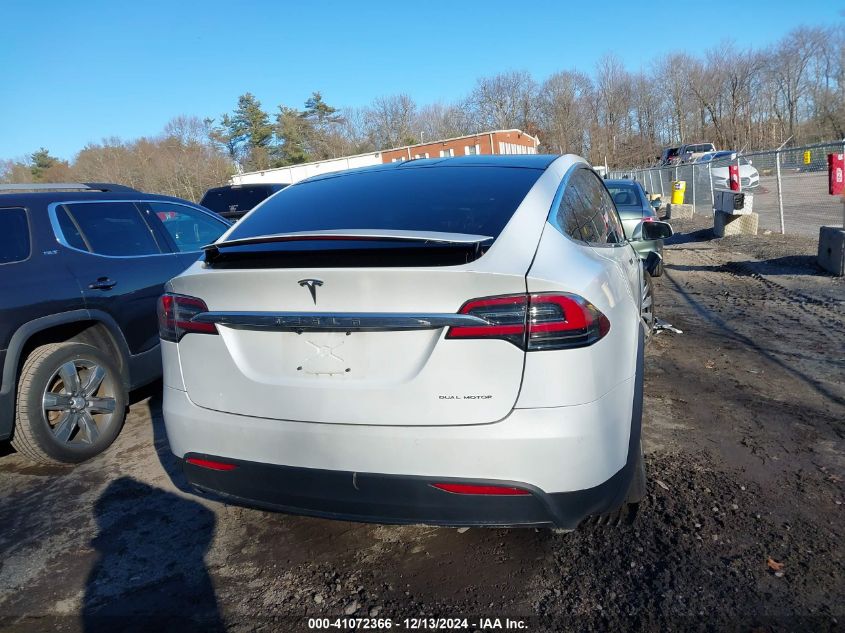 2020 Tesla Model X Long Range Dual Motor All-Wheel Drive/Long Range Plus Dual Motor All-Wheel Drive VIN: 5YJXCDE26LF220448 Lot: 41072366