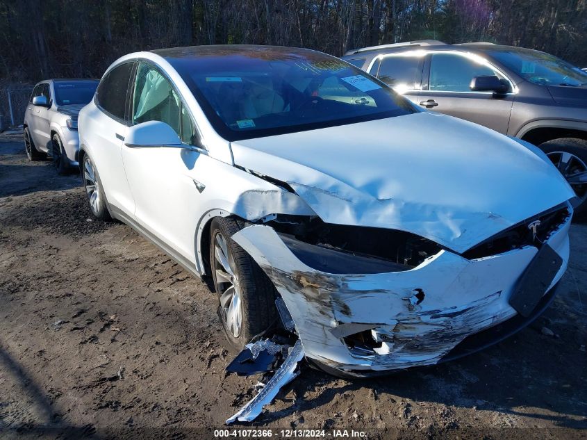 2020 Tesla Model X Long Range Dual Motor All-Wheel Drive/Long Range Plus Dual Motor All-Wheel Drive VIN: 5YJXCDE26LF220448 Lot: 41072366