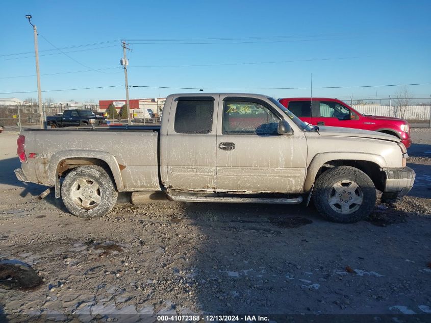 2005 Chevrolet Silverado 1500 Z71 VIN: 1GCEK19B95E127592 Lot: 41072388