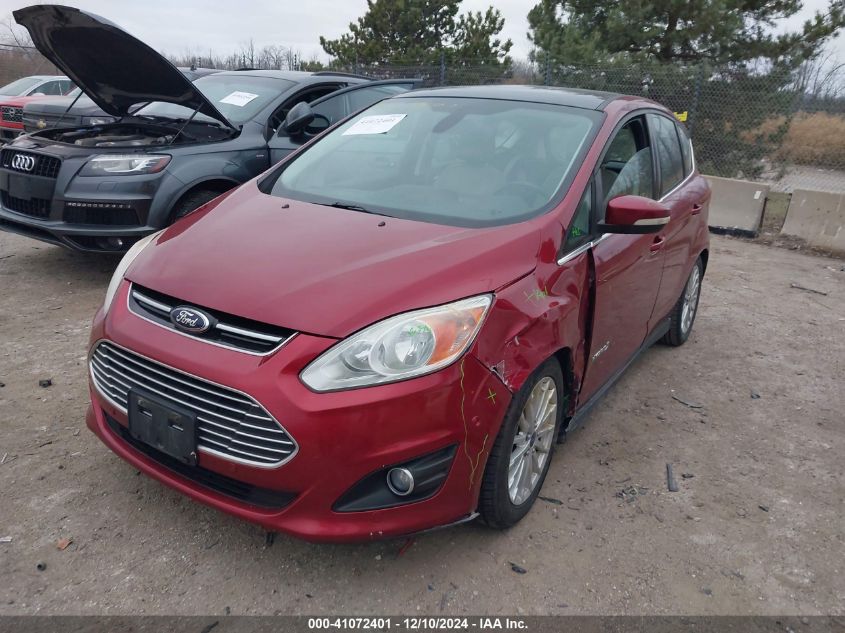 VIN 1FADP5BU5DL516441 2013 FORD C-MAX HYBRID no.2