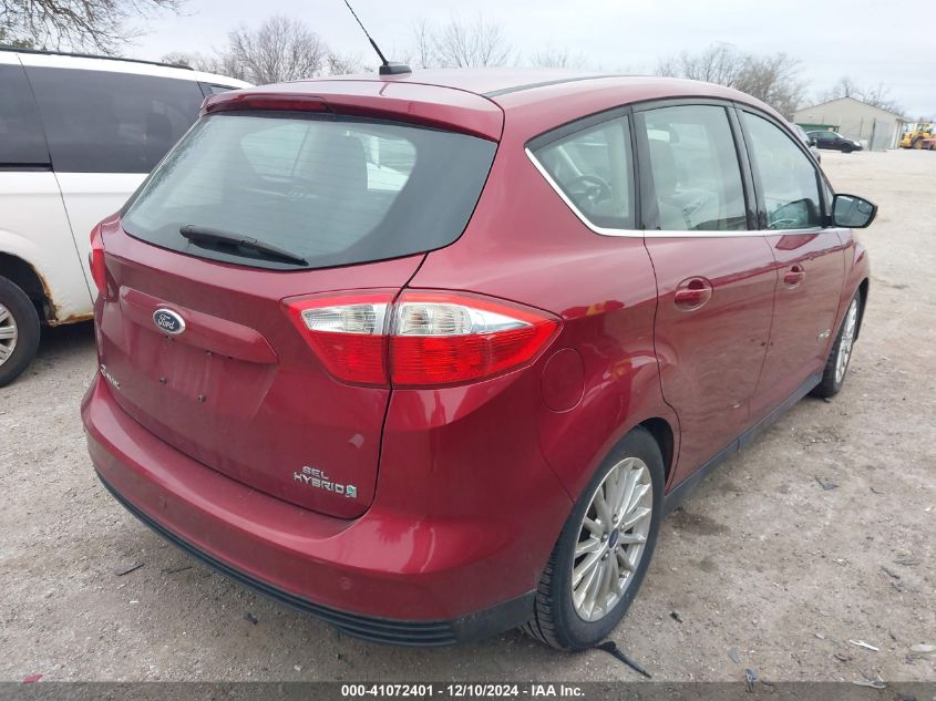 VIN 1FADP5BU5DL516441 2013 FORD C-MAX HYBRID no.4