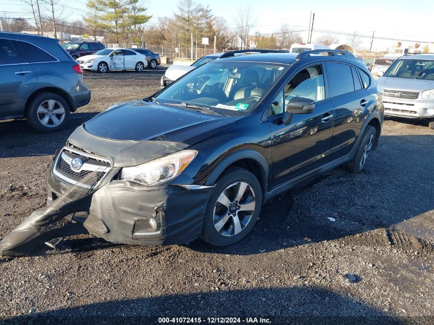 2016 Subaru Crosstrek Hybrid Touring VIN: JF2GPBLC0GH234812 Lot: 41072415