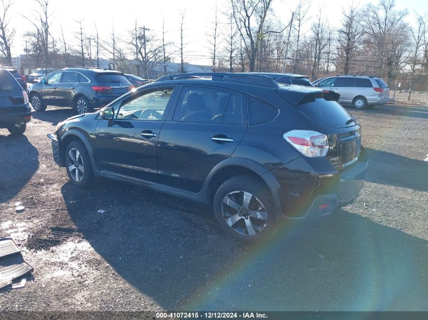 2016 Subaru Crosstrek Hybrid Touring VIN: JF2GPBLC0GH234812 Lot: 41072415