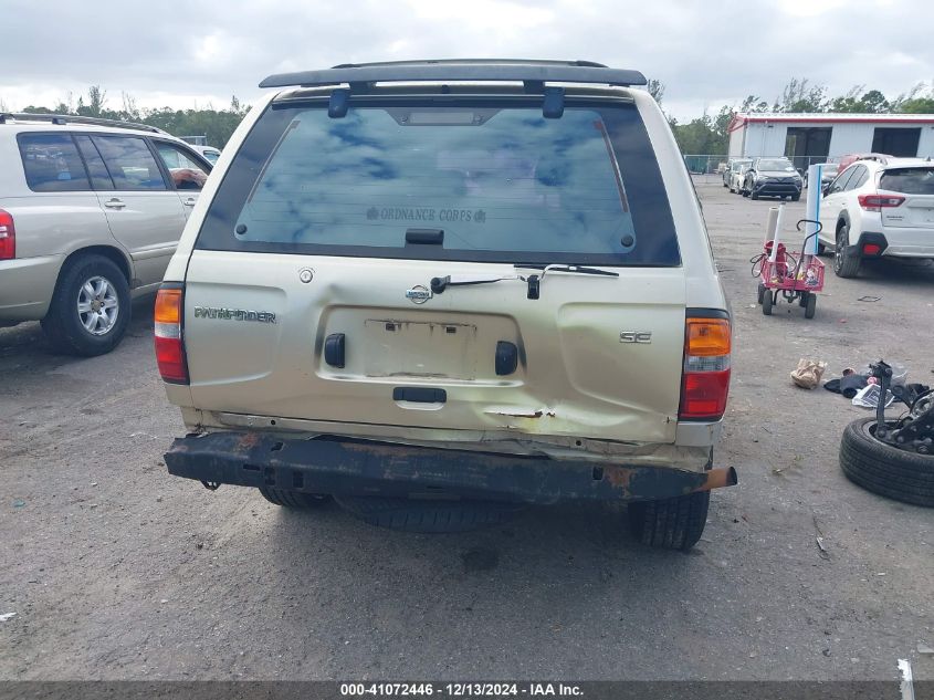 1999 Nissan Pathfinder Le/Se/Xe VIN: JN8AR05Y5XW313503 Lot: 41072446