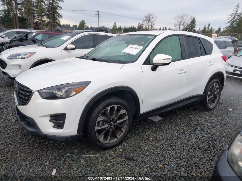 VIN JM3KE4DY1G0724458 2016 MAZDA CX-5 no.2