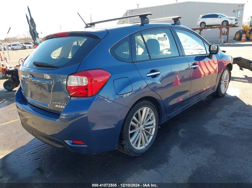 VIN JF1GPAK65DH818368 2013 Subaru Impreza, 2.0I Lim... no.4