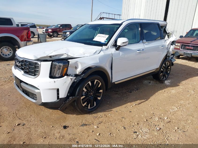 2023 Kia Telluride Sx Prestige VIN: 5XYP5DGC2PG327611 Lot: 41072515