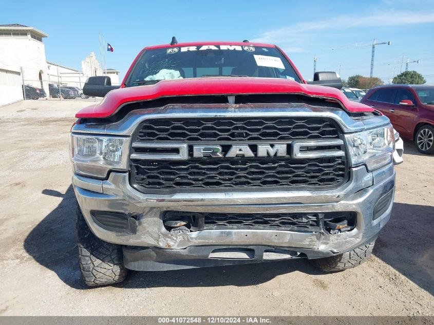 2021 Ram 2500 Tradesman 4X4 6'4 Box VIN: 3C6UR5CL8MG582920 Lot: 41072548