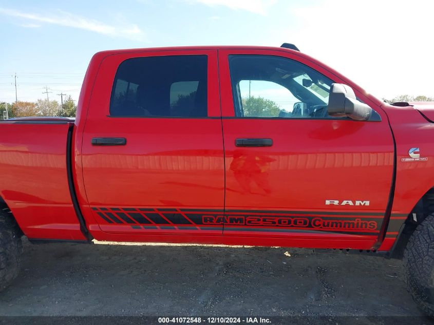 2021 Ram 2500 Tradesman 4X4 6'4 Box VIN: 3C6UR5CL8MG582920 Lot: 41072548