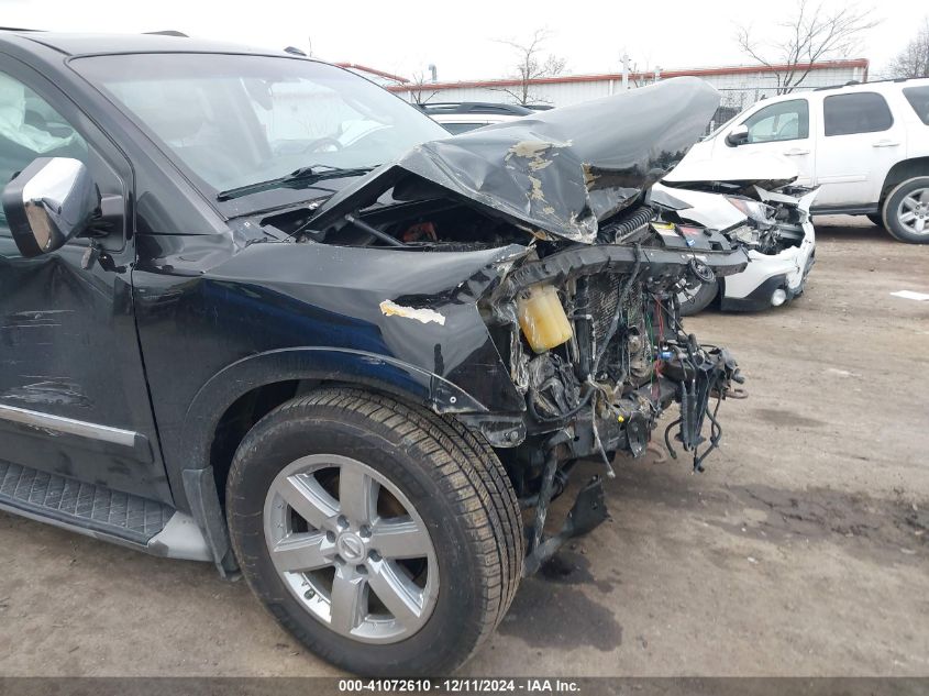 2011 Nissan Armada Platinum VIN: 5N1AA0NE4BN616968 Lot: 41072610