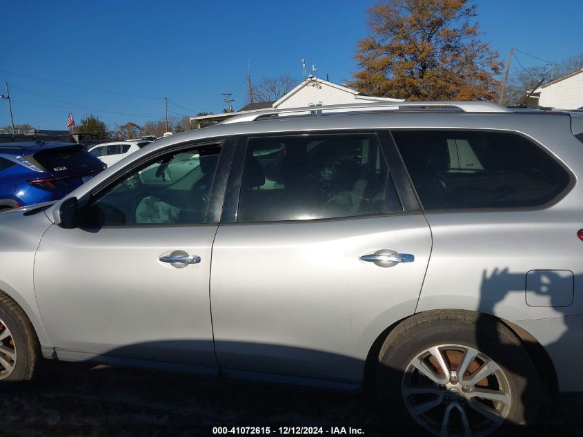 2015 Nissan Pathfinder Platinum/S/Sl/Sv VIN: 5N1AR2MN7FC618740 Lot: 41072615