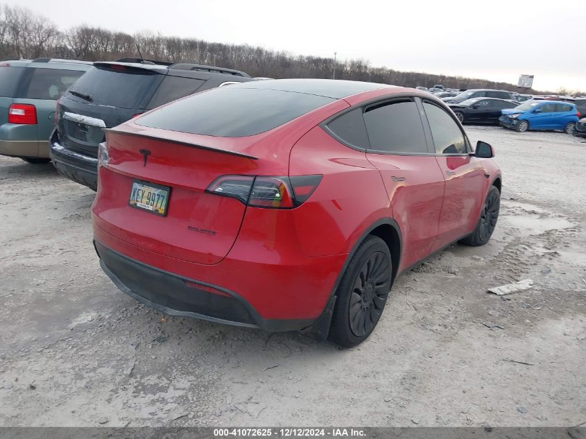 2023 TESLA MODEL Y AWD/LONG RANGE DUAL MOTOR ALL-WHEEL DRIVE - 7SAYGDEE4PF890611