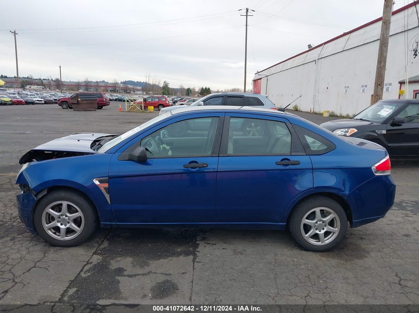2008 FORD FOCUS VIN: 1FAHP35N88W211112