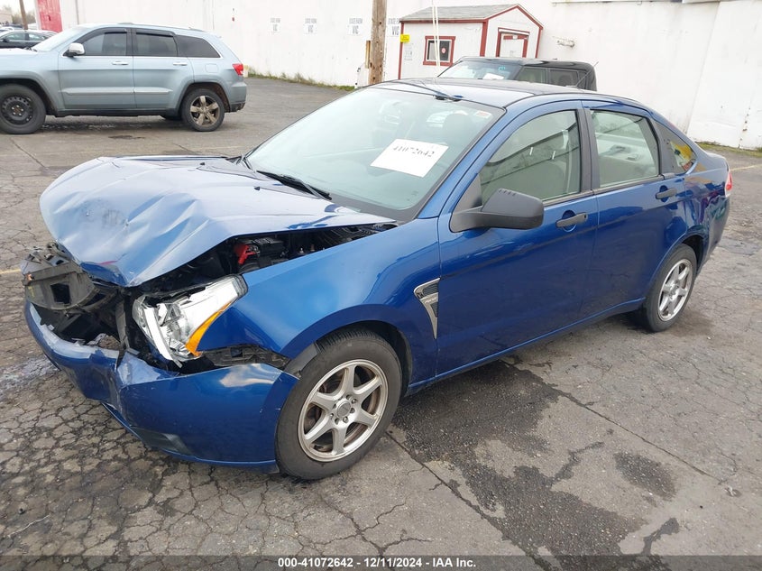 2008 FORD FOCUS VIN: 1FAHP35N88W211112